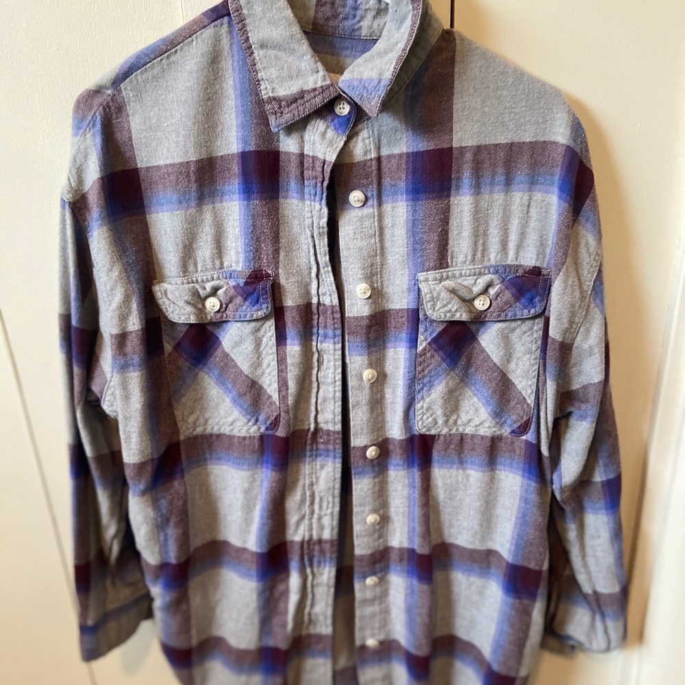 Oversized flannel